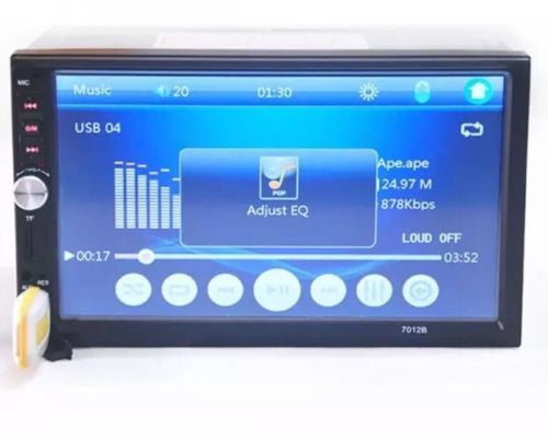 7'' HD 2DIN Car In Dash Stereo Radio Bluetooth FM MP5 Touch Screen Radio Player