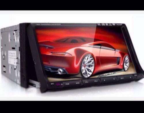 HD 7" Double 2 DIN Car DVD GPS Player Stereo Head Unit Sat Nav TouchScreen Radio