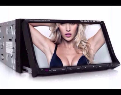 HD 7" Double 2 DIN Car DVD GPS Player Stereo Head Unit Sat Nav TouchScreen Radio